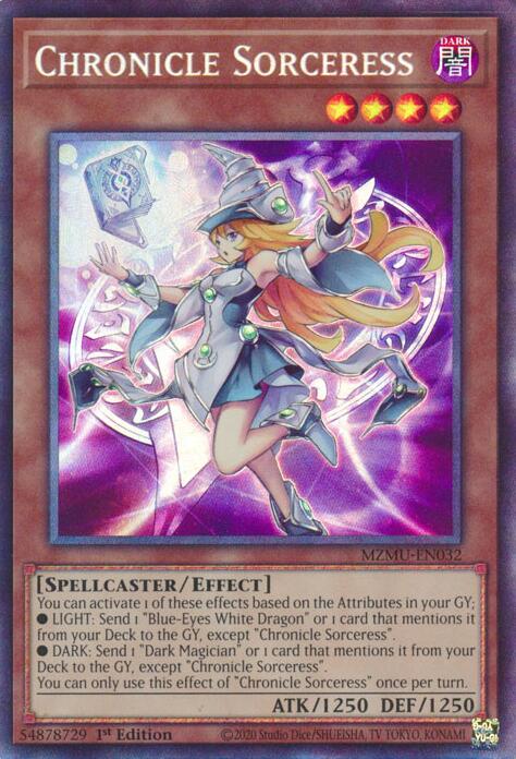 Chronicle Sorceress (Collector's Rare) [MZMU-EN032] Collector's Rare | Exor Games Bridgewater