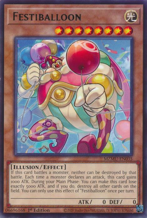 Festiballoon [MZMU-EN035] Rare | Exor Games Bridgewater