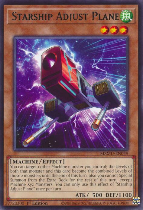 Starship Adjust Plane [MZMU-EN049] Rare | Exor Games Bridgewater