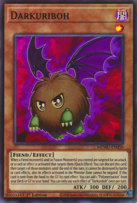 Darkuriboh [MZMU-EN050] Super Rare | Exor Games Bridgewater