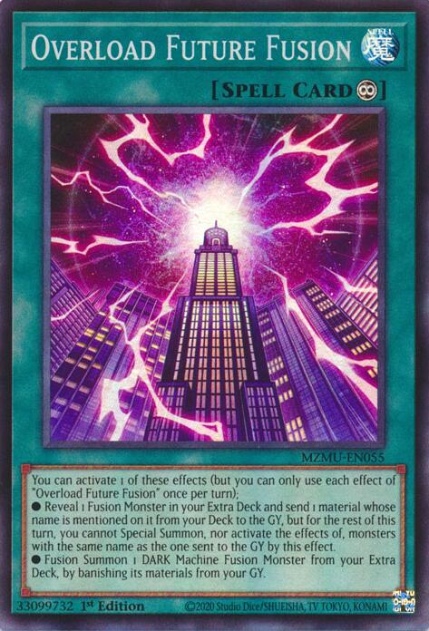 Overload Future Fusion [MZMU-EN055] Super Rare | Exor Games Bridgewater