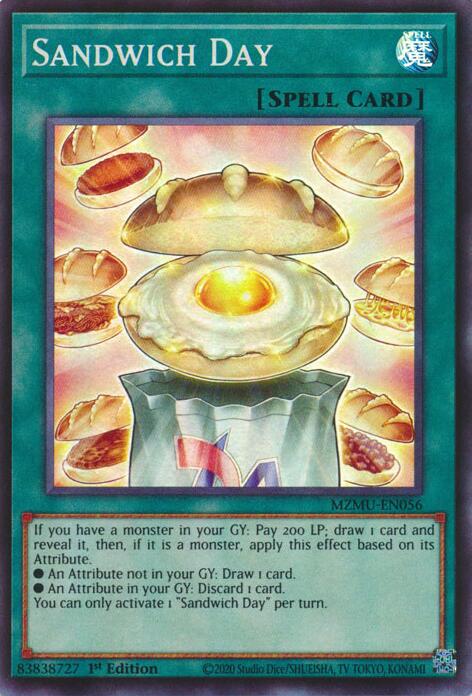 Sandwich Day [MZMU-EN056] Super Rare | Exor Games Bridgewater