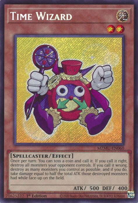 Time Wizard [MZMU-EN060] Secret Rare | Exor Games Bridgewater