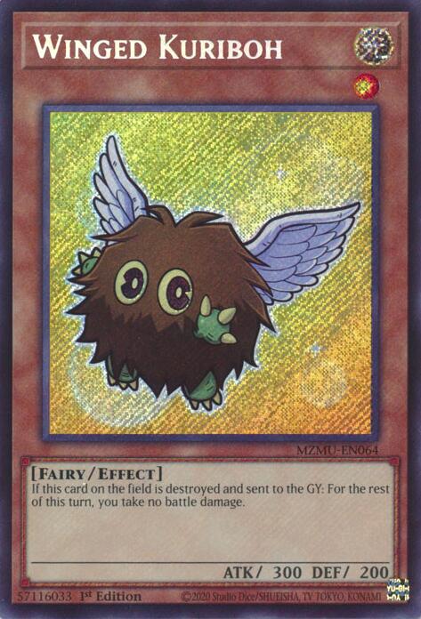 Winged Kuriboh [MZMU-EN064] Secret Rare | Exor Games Bridgewater