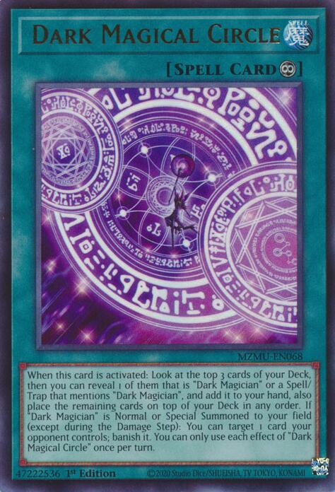 Dark Magical Circle [MZMU-EN068] Ultra Rare | Exor Games Bridgewater