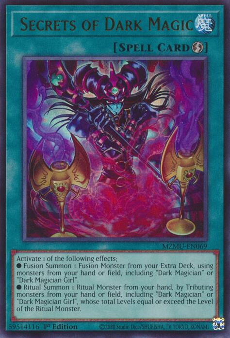 Secrets of Dark Magic [MZMU-EN069] Ultra Rare | Exor Games Bridgewater