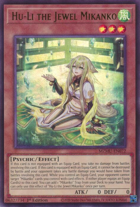 Hu-Li the Jewel Mikanko [MZMU-EN072] Ultra Rare | Exor Games Bridgewater