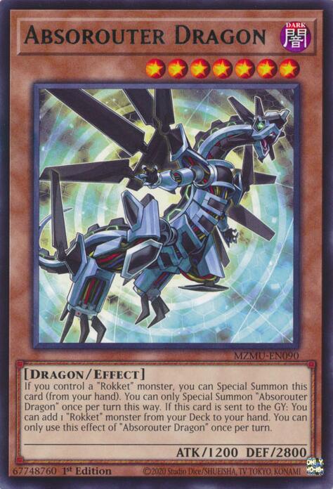 Absorouter Dragon [MZMU-EN090] Rare | Exor Games Bridgewater