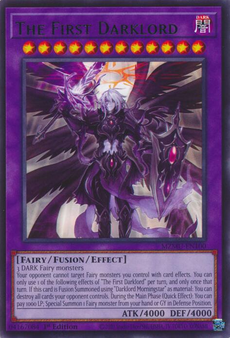 The First Darklord [MZMU-EN100] Rare | Exor Games Bridgewater