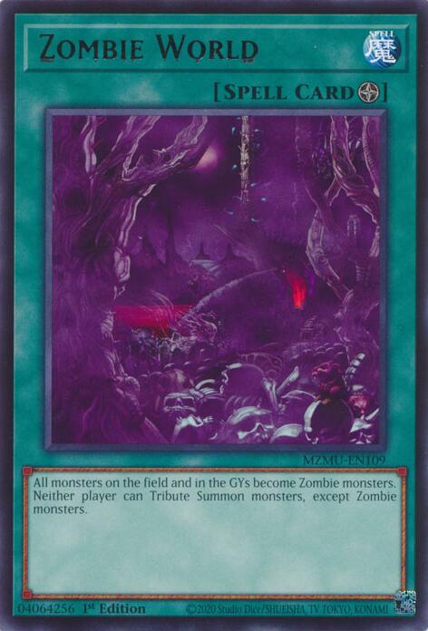Zombie World [MZMU-EN109] Rare | Exor Games Bridgewater