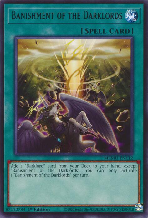 Banishment of the Darklords [MZMU-EN112] Rare | Exor Games Bridgewater
