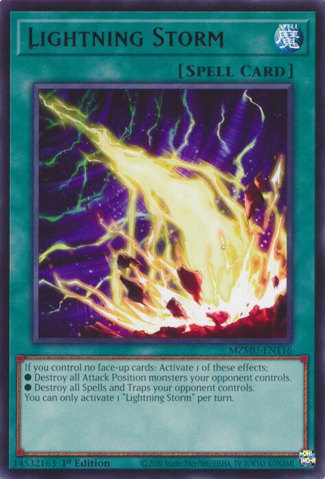 Lightning Storm [MZMU-EN116] Rare | Exor Games Bridgewater