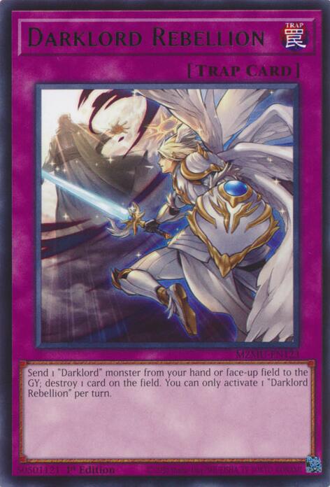 Darklord Rebellion [MZMU-EN123] Rare | Exor Games Bridgewater