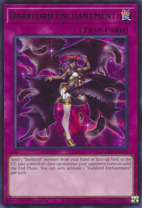 Darklord Enchantment [MZMU-EN124] Rare | Exor Games Bridgewater