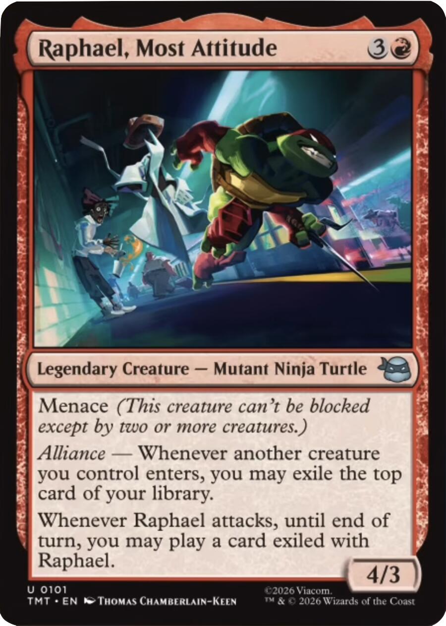Raphael, Most Attitude [Teenage Mutant Ninja Turtles] | Exor Games Bridgewater