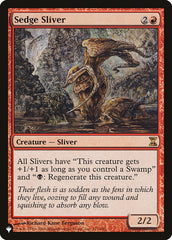 Sedge Sliver [The List] | Exor Games Bridgewater