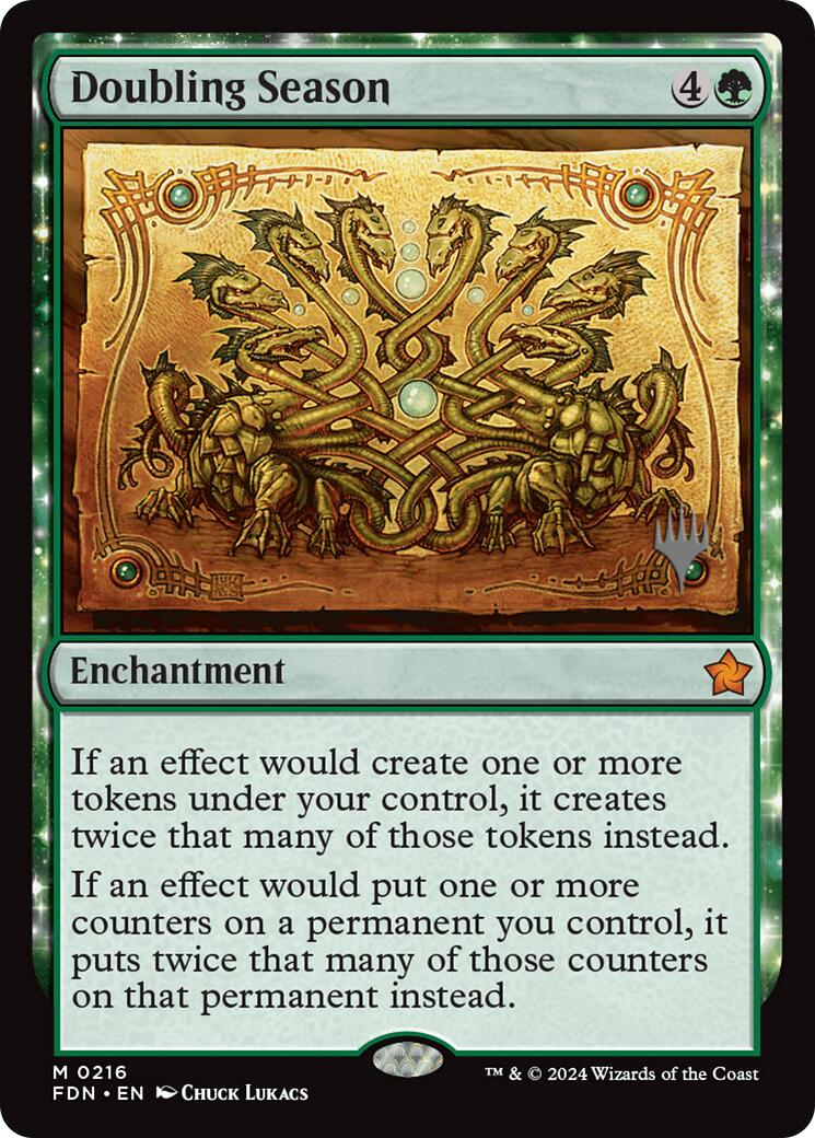 Doubling Season [Foundations Promos] | Exor Games Bridgewater