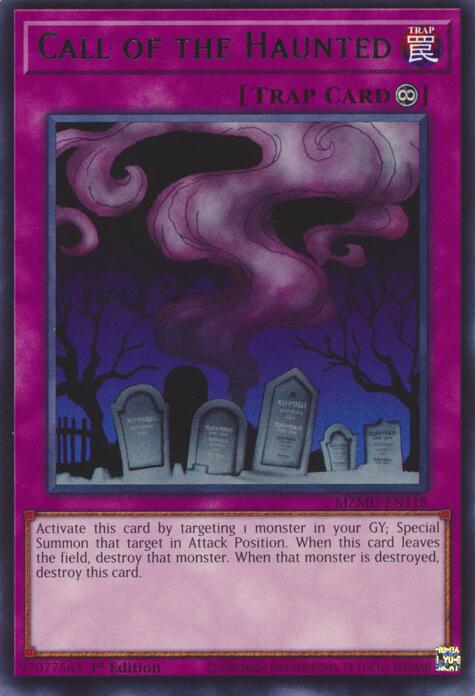 Call of the Haunted [MZMU-EN118] Rare | Exor Games Bridgewater