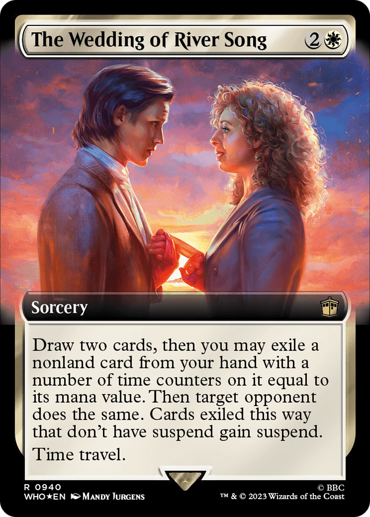 The Wedding of River Song (Extended Art) (Surge Foil) [Doctor Who] | Exor Games Bridgewater