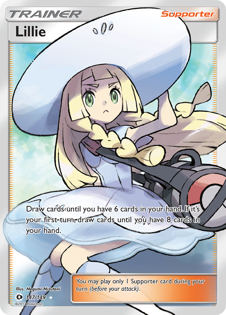 Lillie (147/149) [Sun & Moon: Base Set] | Exor Games Bridgewater