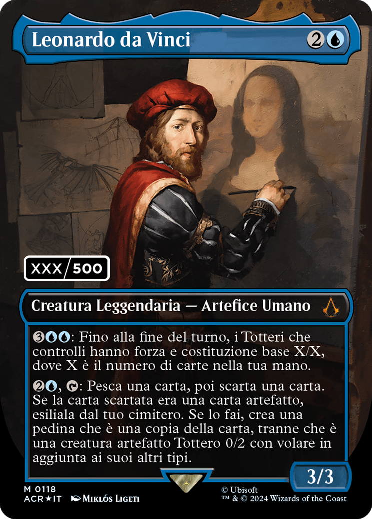 Leonardo da Vinci (Italian) (Serial Numbered) [Assassin's Creed] | Exor Games Bridgewater