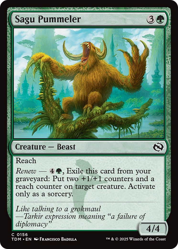 Sagu Pummeler [Tarkir: Dragonstorm] | Exor Games Bridgewater