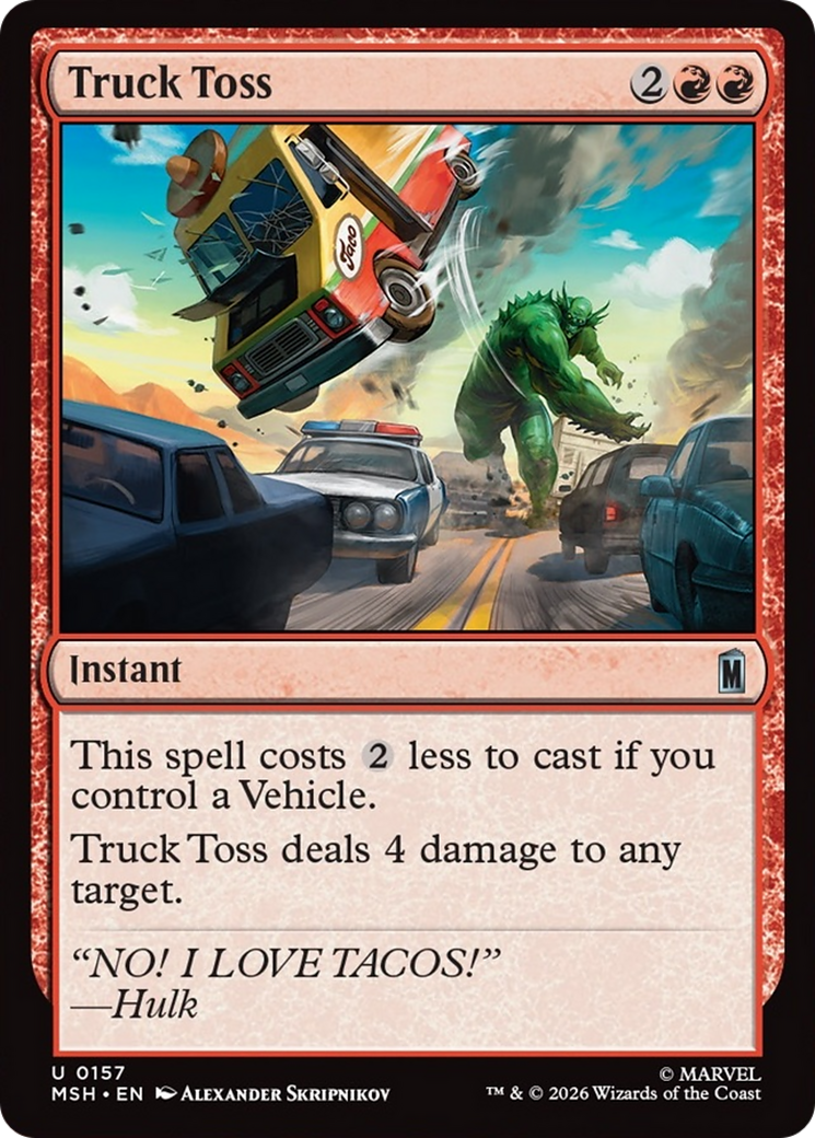 Truck Toss [Marvel Super Heroes] | Exor Games Bridgewater