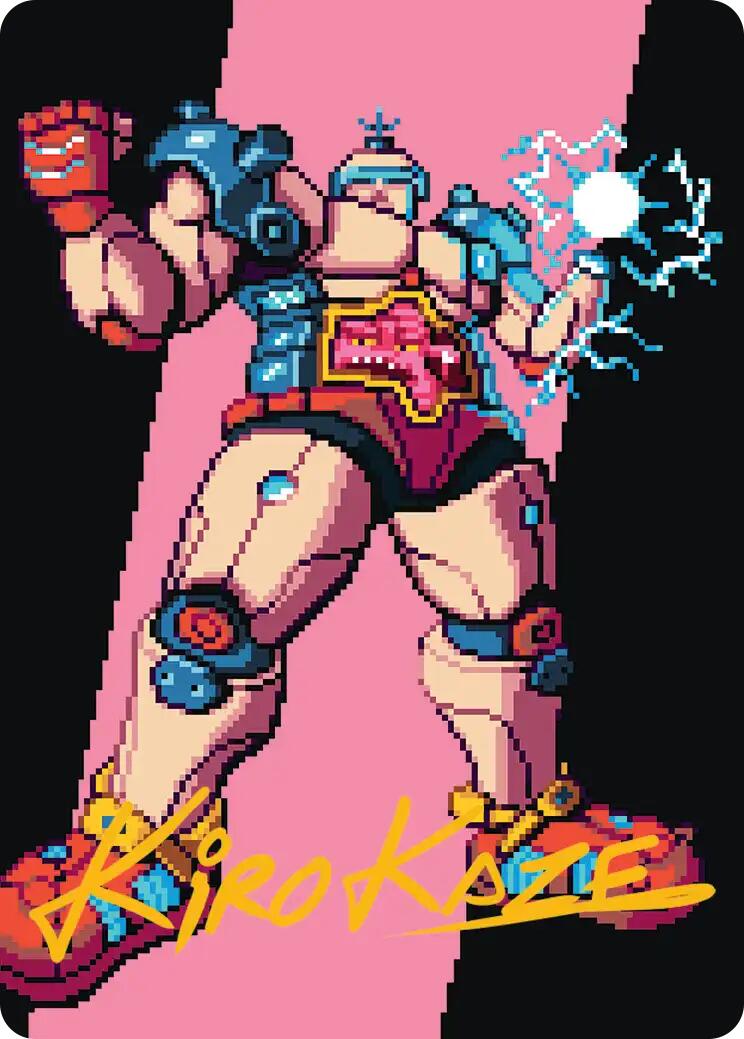 Krang, the All-Powerful Art Card (Gold-Stamped Signature) [Teenage Mutant Ninja Turtles Art Series] | Exor Games Bridgewater
