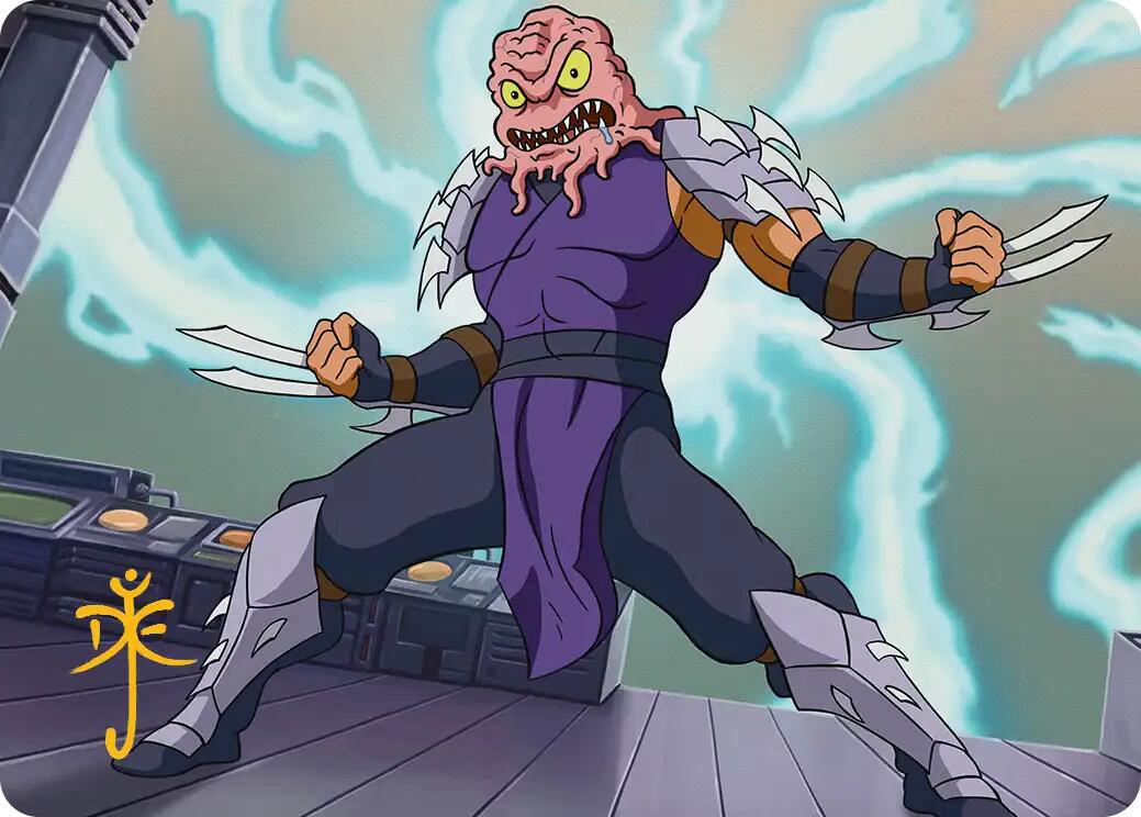 Krang & Shredder Art Card (Gold-Stamped Signature) [Teenage Mutant Ninja Turtles Art Series] | Exor Games Bridgewater