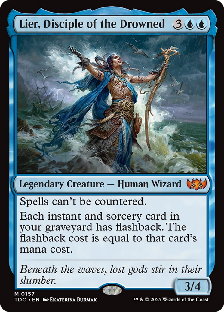 Lier, Disciple of the Drowned [Tarkir: Dragonstorm Commander] | Exor Games Bridgewater