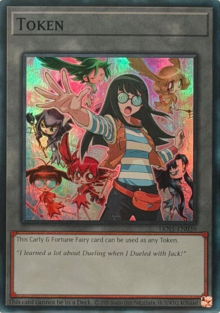 Token: Carly & Fortune Fairy [TKN5-EN039] Super Rare | Exor Games Bridgewater
