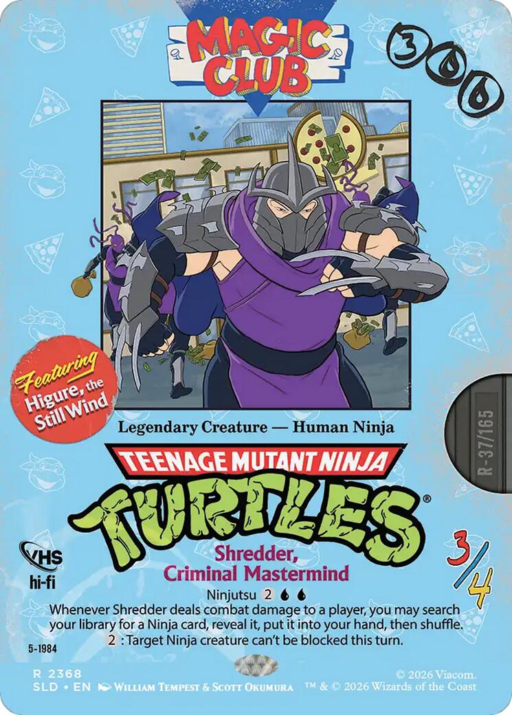 Shredder, Criminal Mastermind - Higure, the Still Wind [Secret Lair Drop Series] | Exor Games Bridgewater
