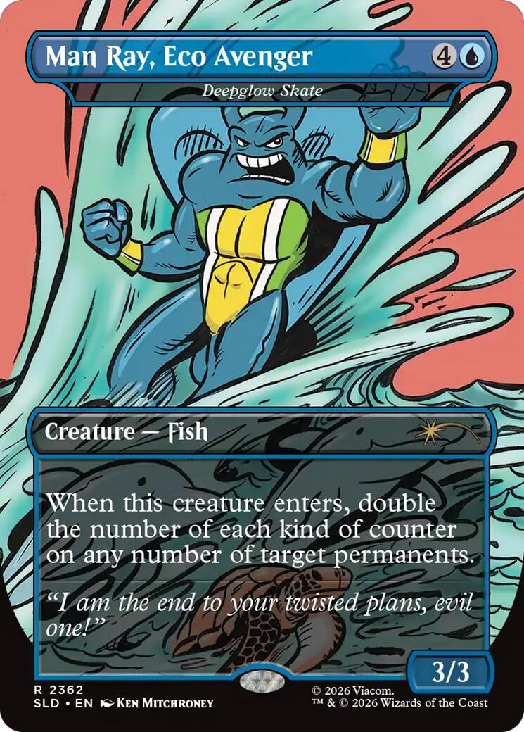 Man Ray, Eco Avenger - Deepglow Skate [Secret Lair Drop Series] | Exor Games Bridgewater