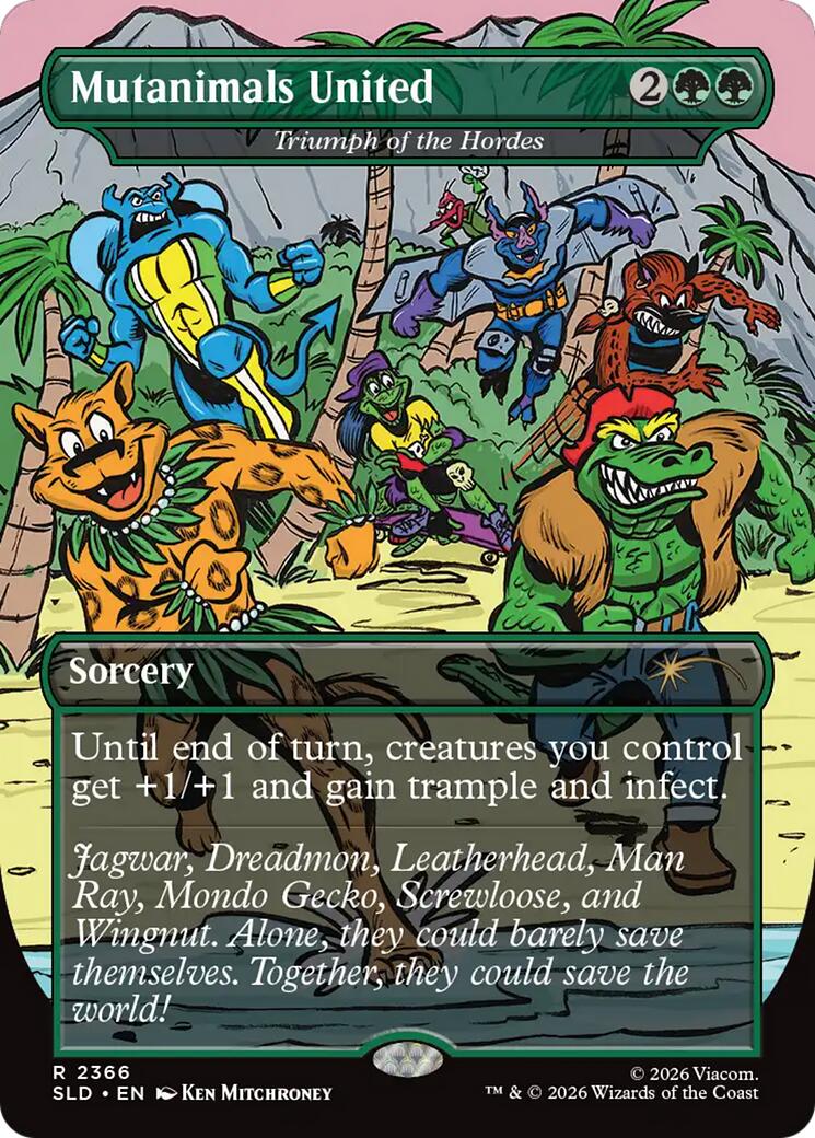Mutanimals United - Triumph of the Hordes [Secret Lair Drop Series] | Exor Games Bridgewater