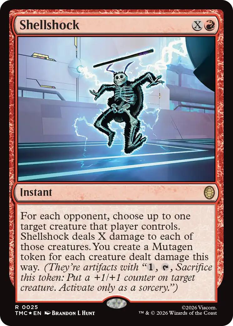 Shellshock (Surge Foil) [Teenage Mutant Ninja Turtles Commander] | Exor Games Bridgewater