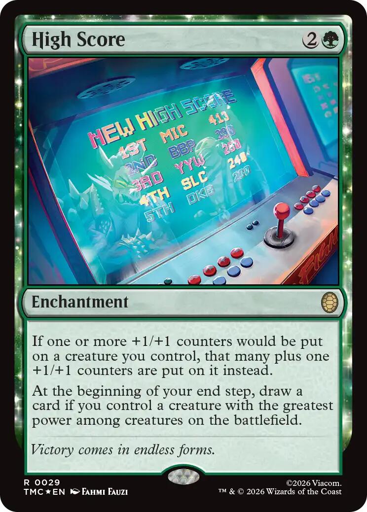 High Score (Surge Foil) [Teenage Mutant Ninja Turtles Commander] | Exor Games Bridgewater