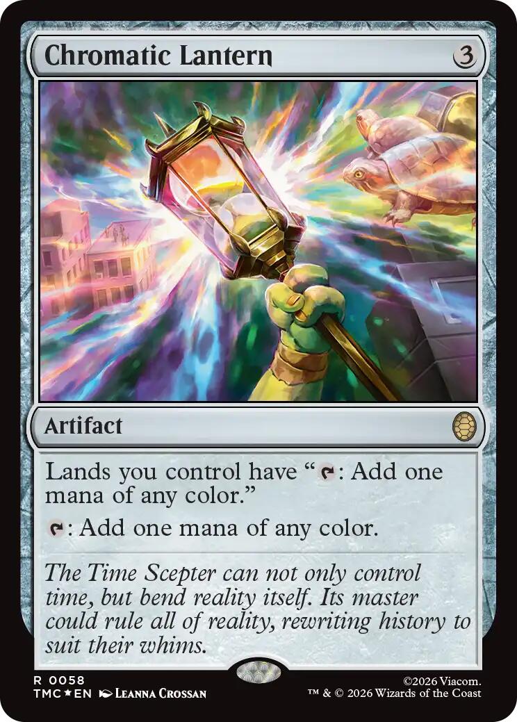 Chromatic Lantern (Surge Foil) [Teenage Mutant Ninja Turtles Commander] | Exor Games Bridgewater