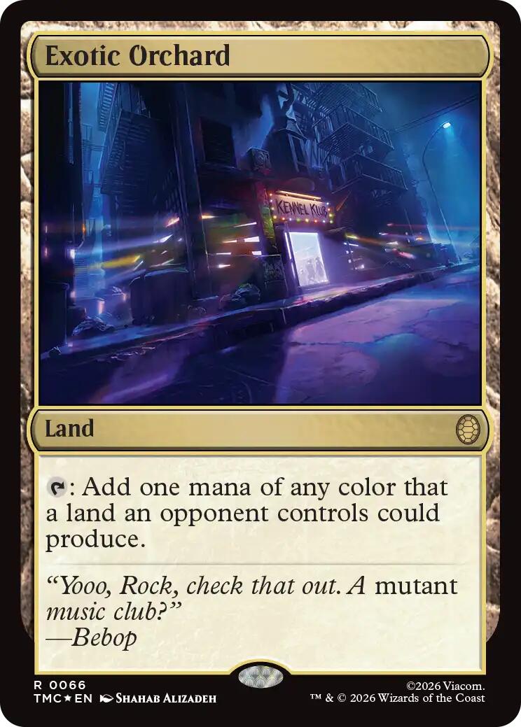 Exotic Orchard (Surge Foil) [Teenage Mutant Ninja Turtles Commander] | Exor Games Bridgewater