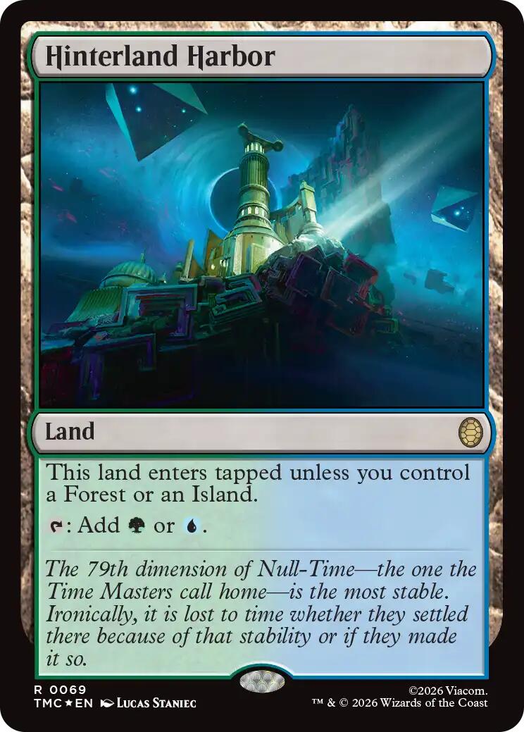 Hinterland Harbor (Surge Foil) [Teenage Mutant Ninja Turtles Commander] | Exor Games Bridgewater