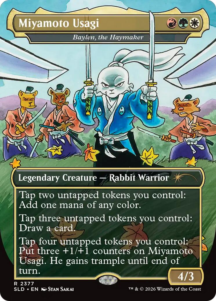 Miyamoto Usagi - Baylen, the Haymaker [Secret Lair Drop Series] | Exor Games Bridgewater