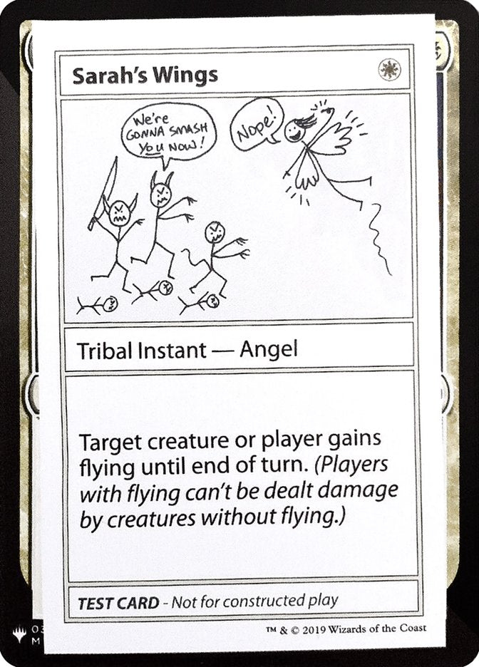 Sarah's Wings [Mystery Booster Playtest Cards] | Exor Games Bridgewater