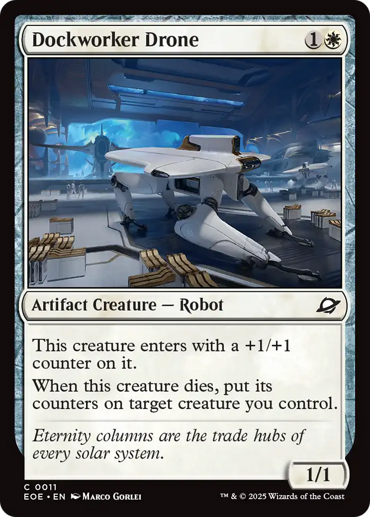 Dockworker Drone [Edge of Eternities] | Exor Games Bridgewater