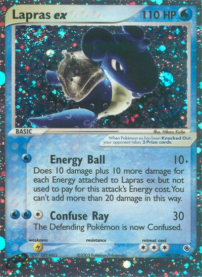 Lapras ex (99/109) [EX: Ruby & Sapphire] | Exor Games Bridgewater