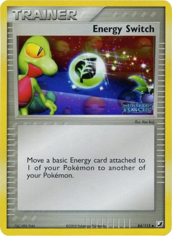 Energy Switch (84/115) (Stamped) [EX: Unseen Forces] | Exor Games Bridgewater