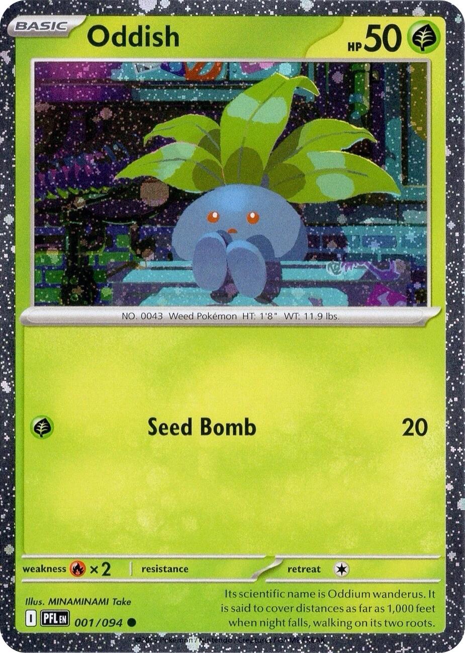 Oddish (001/094) (Cosmos Holo) [Miscellaneous Cards] | Exor Games Bridgewater