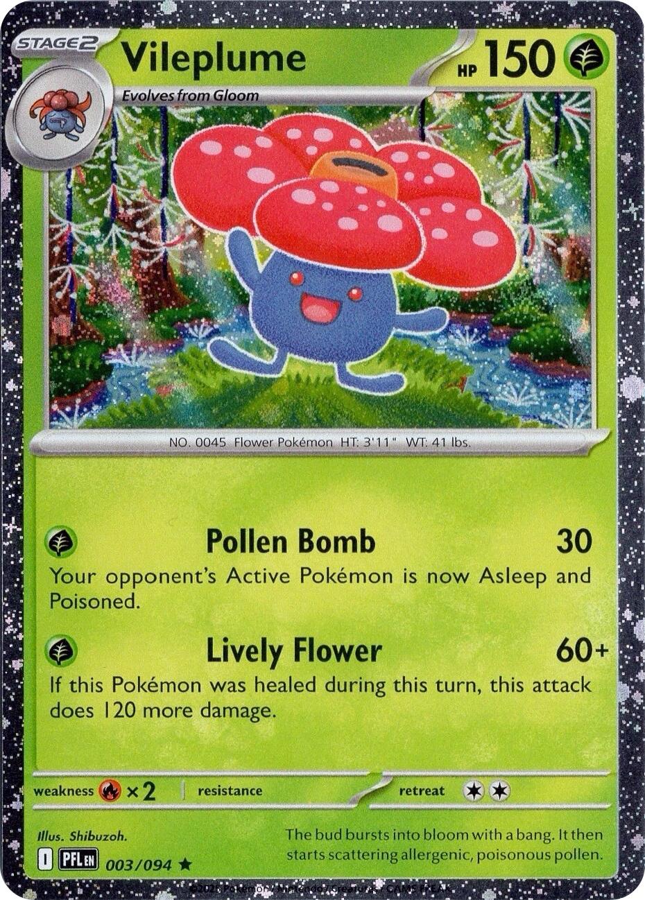 Vileplume (003/094) (Cosmos Holo) [Miscellaneous Cards] | Exor Games Bridgewater