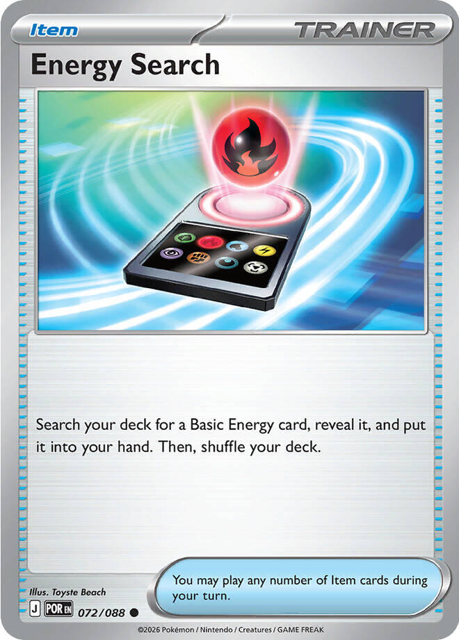 Energy Search (072/088) [Mega Evolution: Perfect Order] | Exor Games Bridgewater
