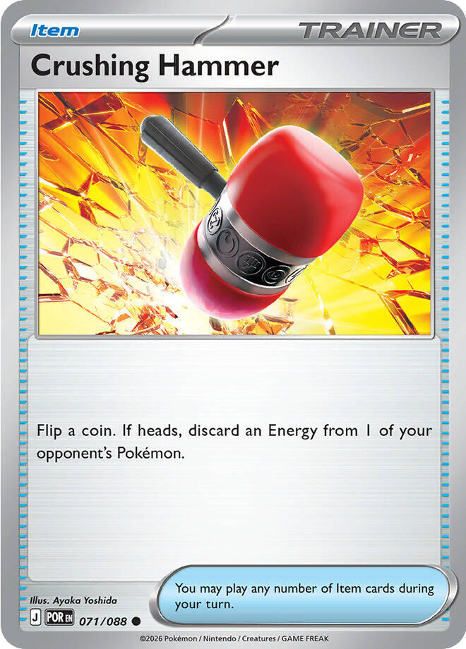 Crushing Hammer (071/088) [Mega Evolution: Perfect Order] | Exor Games Bridgewater