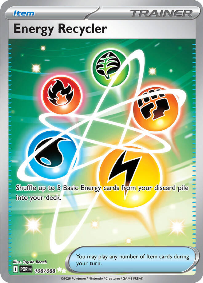 Energy Recycler (108/088) [Mega Evolution: Perfect Order] | Exor Games Bridgewater