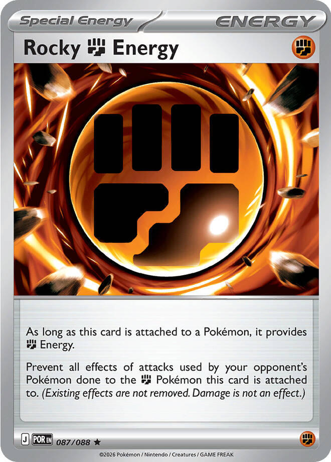 Rocky Fighting Energy (087/088) [Mega Evolution: Perfect Order] | Exor Games Bridgewater